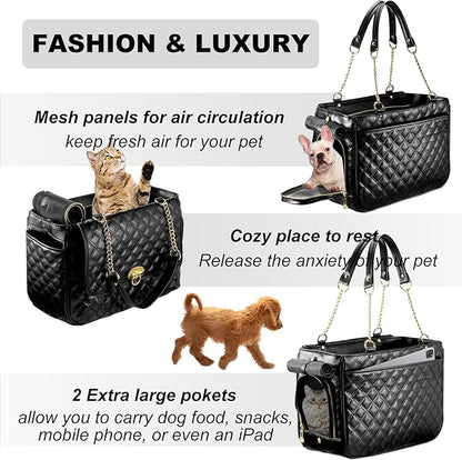 Fashion Dog Purse for Small Dogs - Image 4