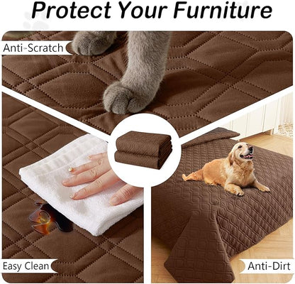hyha Waterproof Dog Bed Blanket, Soft Pet Blankets, Waterproof Couch Cover - Image 5