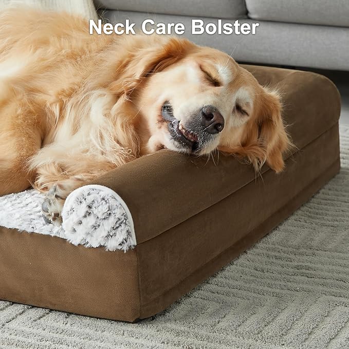 WNPETHOME Orthopedic Dog Beds for Large Dogs, Waterproof Memory Foam Large Dog - Image 2