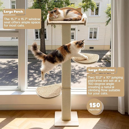 Solid Wood Cat Window Perch - Image 3