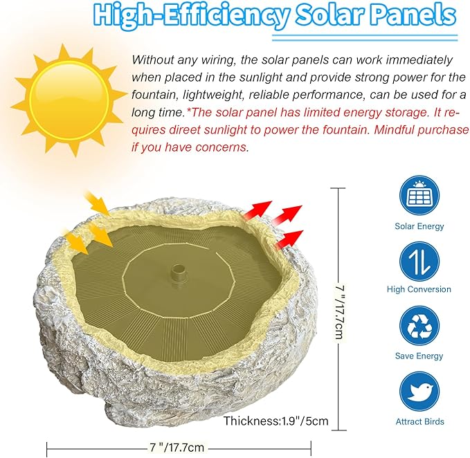 SAC SMARTEN ARTS Solar Fountain - Image 2