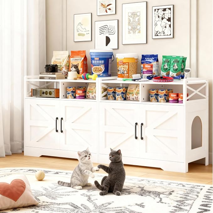 Cat Litter Box Enclosure Furniture - Image 7