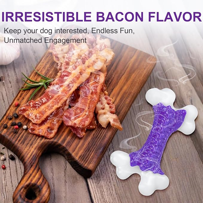 Tough Dog Toys, Dog Toys for Aggressive Chewers Breed, Aggressive Chew Toys for - Image 7