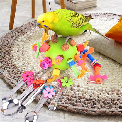 KATUMO Bird Toys, Parrot Pull Spoons Toys - Image 4