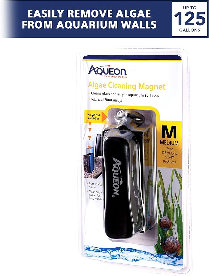 Aqueon Aquarium Algae Scraper, Fish Tank Cleaning Magnets - Image 2