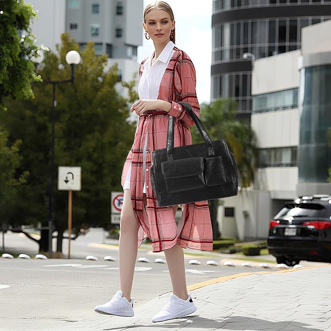 Dog Carrier Purse, Fashion Leather Pet Carrier Bag, Airline Approved Soft Sided - Image 2