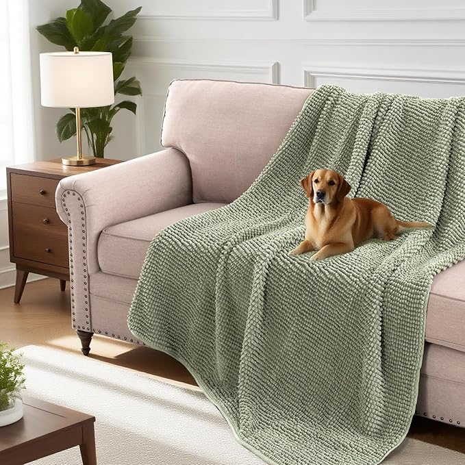 H.VERSAILTEX Plush Chenille Couch Cover - Image 3