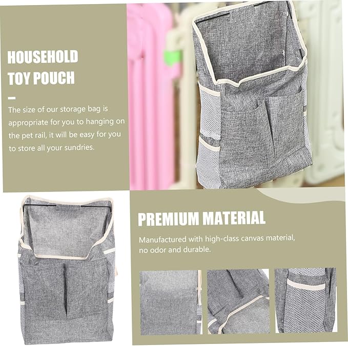 Pet Storage Pouch Breathable Hanging Organizer - Image 5