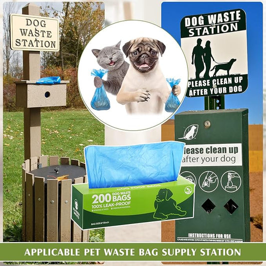 Sherr 20 Boxed Rolls 4000 Counts Dog Poop Bags Bulk Leak Proof Dog Waste Bags - Image 2