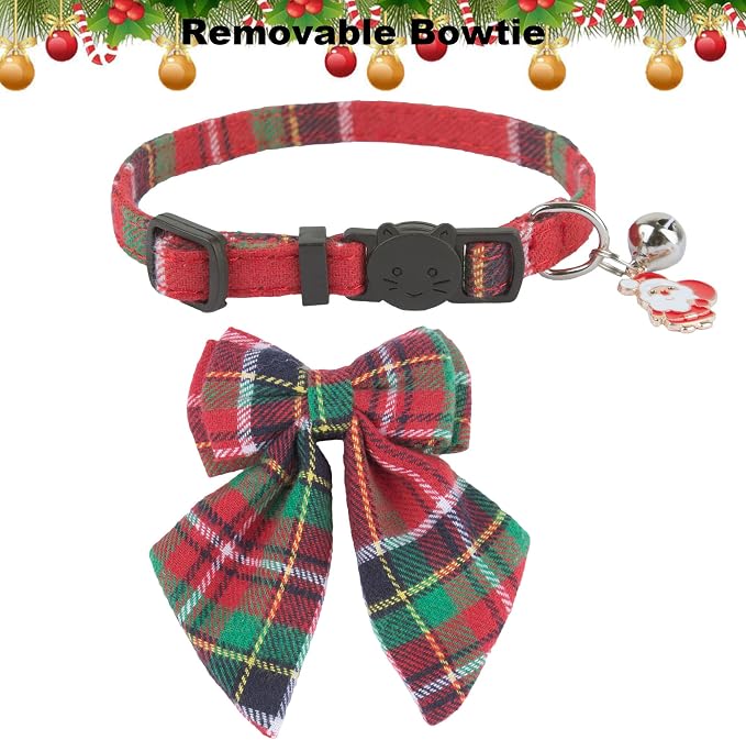 ADOGGYGO Christmas Cat Collars Breakaway - Image 5