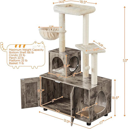 Yaheetech Litter Box Enclosure - Image 3