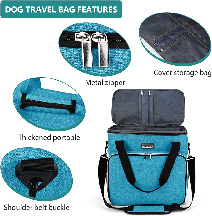 BAGLHER Dog Travel Bag, Pet Travel Bag, - Image 4