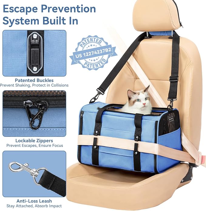 PETSFIT Soft-Sided Cat Carrier - Image 3