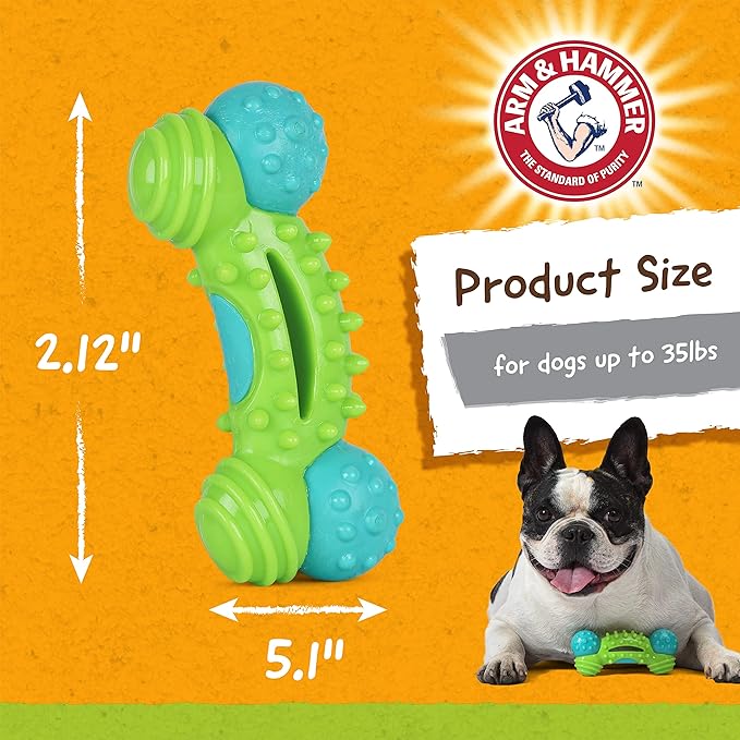 Arm & Hammer Nubbies Duality Bone, A Dental Chew Toy - Image 5