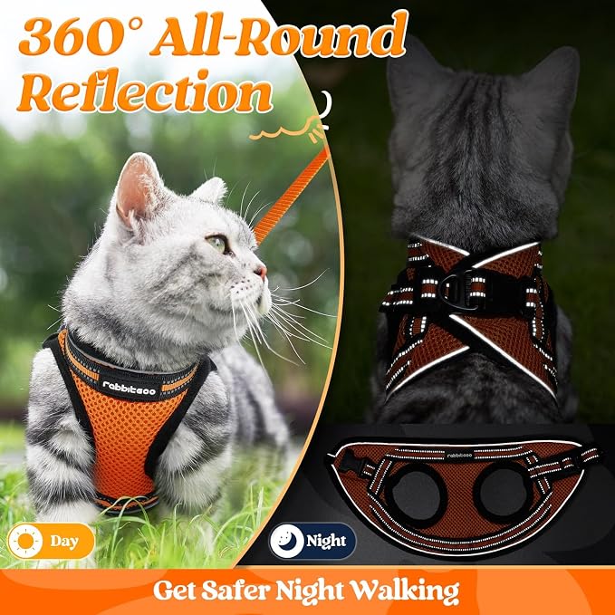 rabbitgoo Cat Harness and Leash Set - Image 7