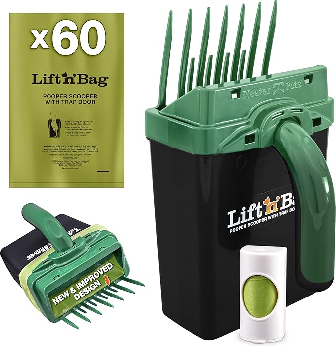Neater Pet Brands Lift N’ Bag 2.0 Dog Pooper Scooper by NeaterPetBrands