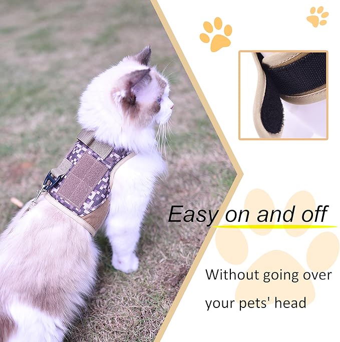 Tactical Kitty Harness and Leash - Image 4