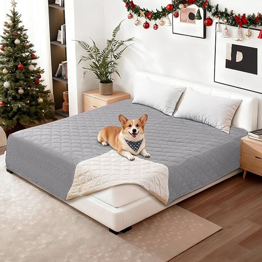 Waterproof Couch Covers for Pets, Waterproof Dog Bed Cover, Anti-Slip Soft Dog by CYCMACOHOME
