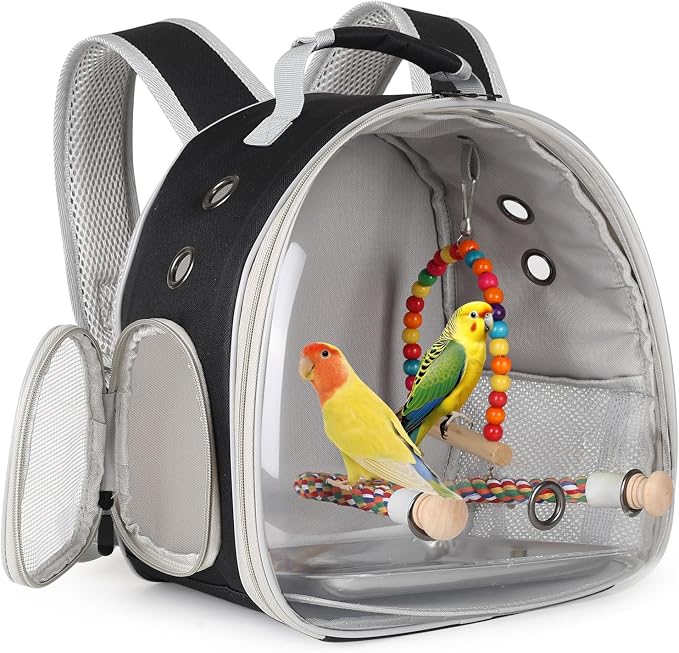 Portable Parrot Travel Cage Carrier by Unknown