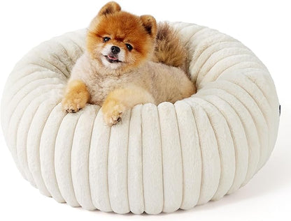 Bedsure ComfyFleece™ Donut Small Dog Bed - Image 8