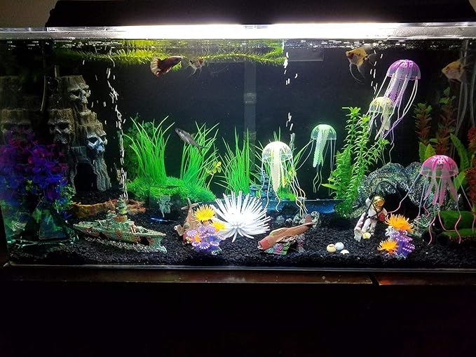 LED Aquarium Light, 7.5inch Colorful Fish Tank Light Submersible Underwater - Image 8