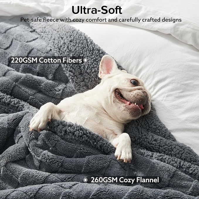GASUR Waterproof Dog Blankets for Large Medium Dogs, Dog Blanket for Couch Bed - Image 4