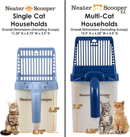 Neater Pet Brands Neater Scooper XL Cat Litter Scoop, 195 Refill Bags – - Image 5