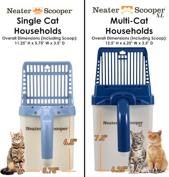 Neater Pet Brands Neater Scooper XL Cat Litter Scoop, 60 Refill Bags – - Image 5