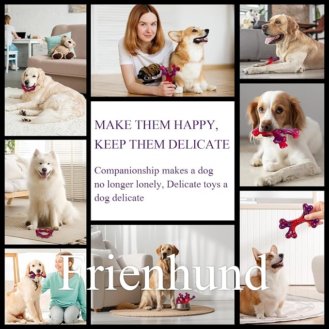 6-Pack Indestructible Dog Toys for Large Breed: Dog Toys for Aggressive Chewers - Image 7