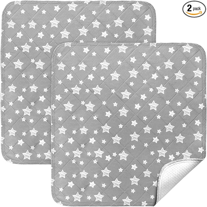 Waterproof Bed Pads Washable, Absorbent Chuck Pads by Moonsea