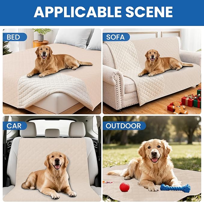 Waterproof Dog Bed Cover, Non-Slip Dog Blanket - Image 5