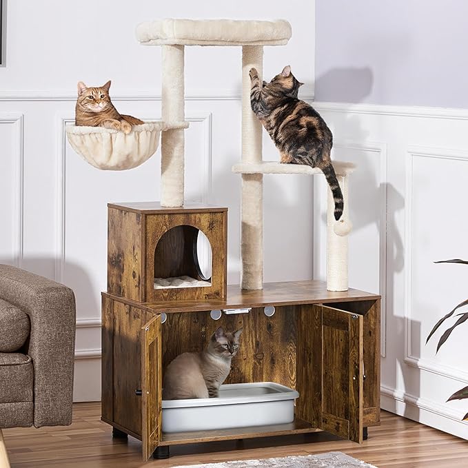 Yaheetech Litter Box Enclosure - Image 2