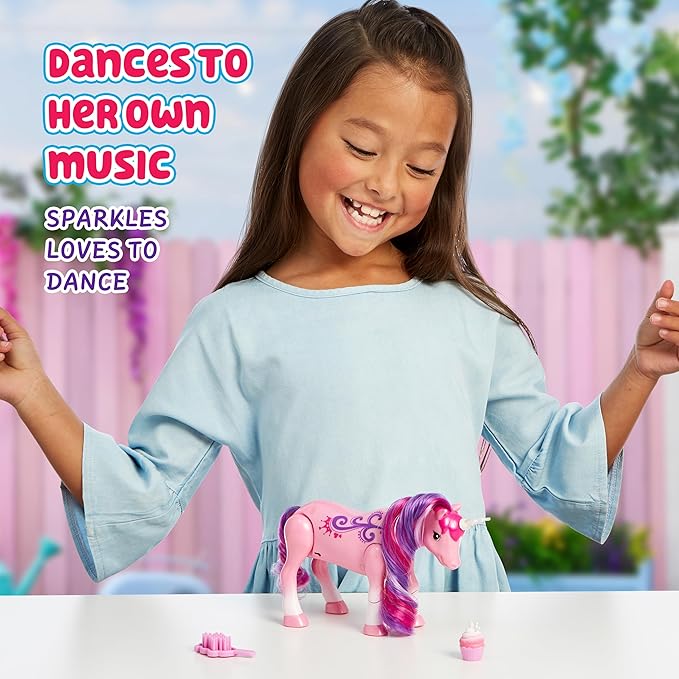 Little Live Pets Sparkles The Unicorn Toy, Musical Dancing Pony Toy - Image 5