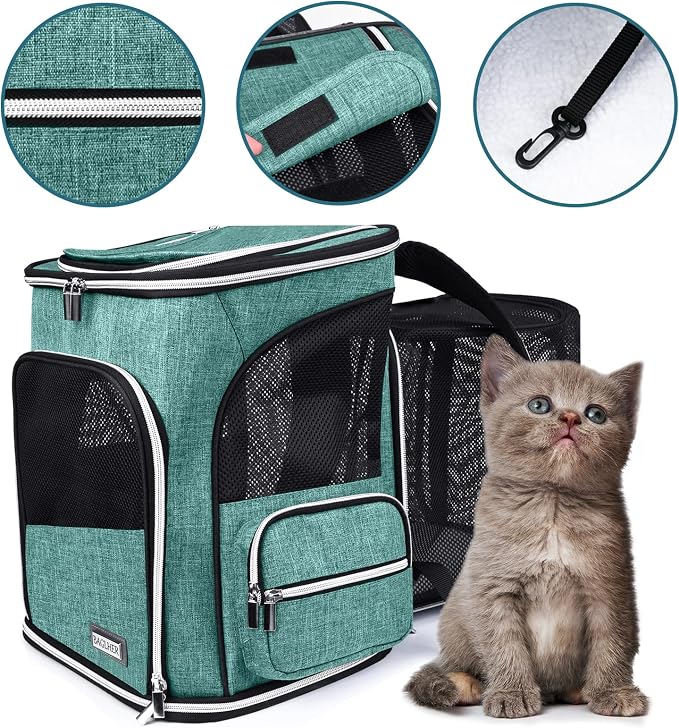 BAGLHER Expandable Pet Carrier Backpack，Pet Backpack - Image 4