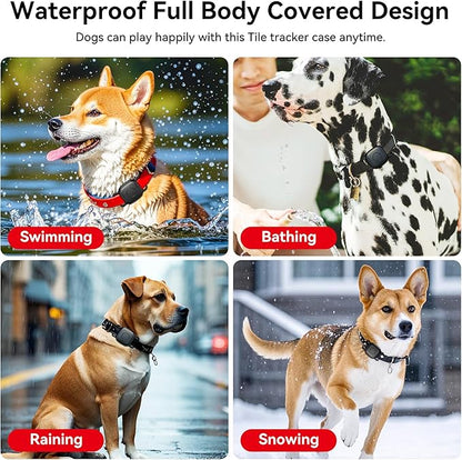 DDJ 2-Pack Dog Collar Holder for Tile Life360 Mate 2022 Tracker, Waterproof - Image 4