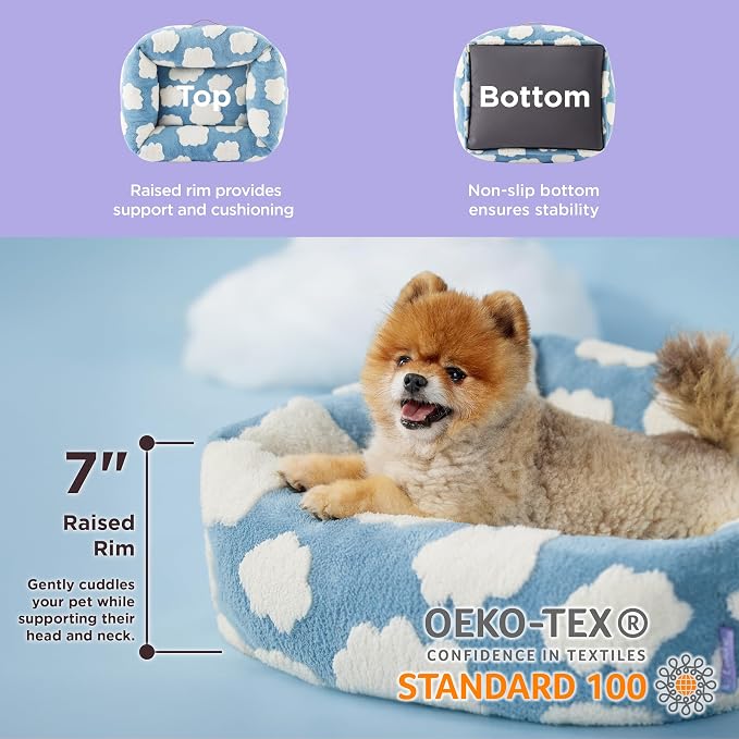 LE SURE Cute Dog Bed for Small Dogs - Image 3