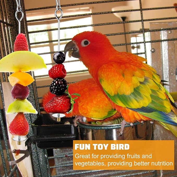 2PCS Bird Cage Food Holder - Image 2