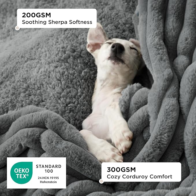Bedsure ComfyFleece™ Waterproof Dog Blankets - Image 2
