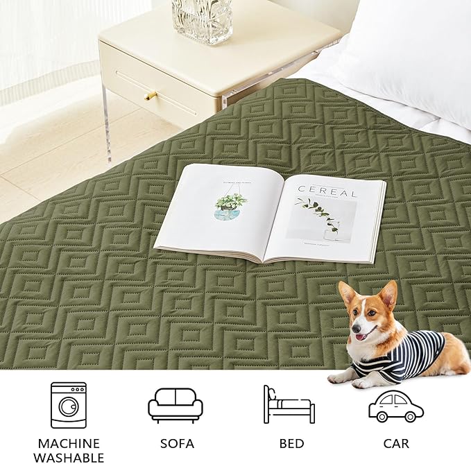 hyha Waterproof Dog Blanket, Soft Pet Bed Blankets, Waterproof Sofa Couch Cover - Image 7