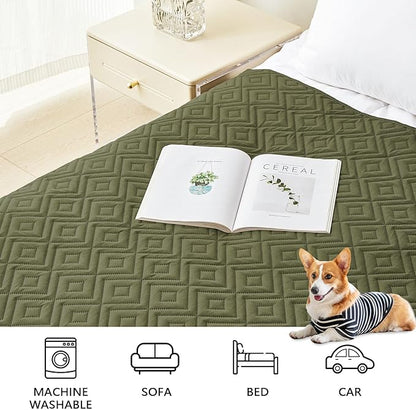 hyha Waterproof Dog Blanket, Soft Pet Bed Blankets, Waterproof Sofa Couch Cover - Image 7
