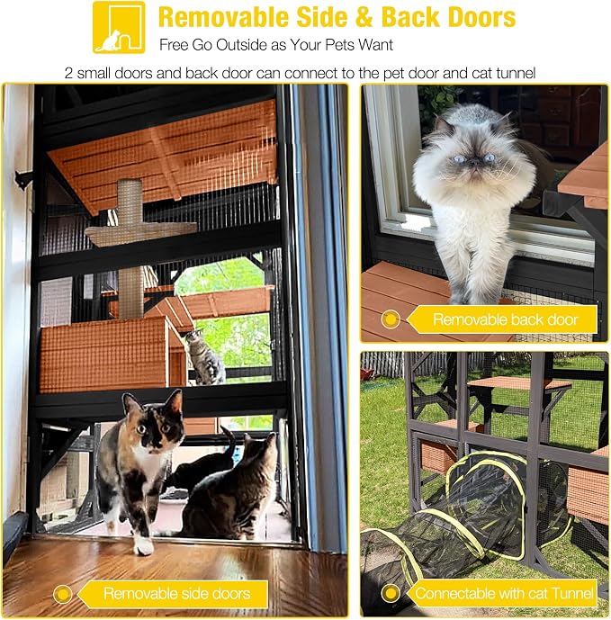 Aivituvin Catio Outdoor Cat Enclosure - Image 7