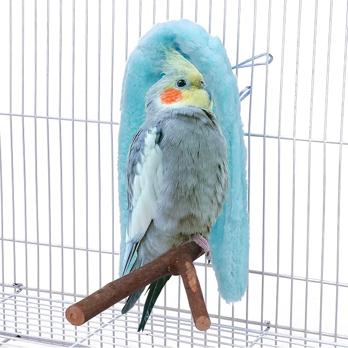 Comfort Corner Fleece Bird Blanket Parrot Cage Snuggle Hut Warm Bird Nest House - Image 4