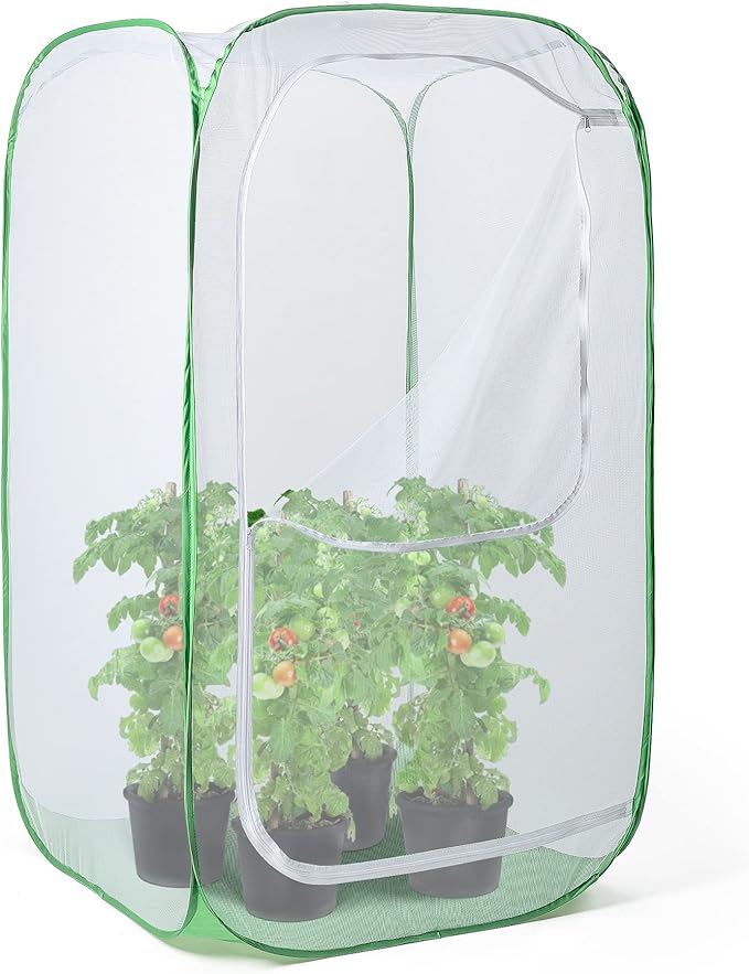 59" Outdoor Mesh Plant Enclosure, Mesh Plant Cover - Image 5