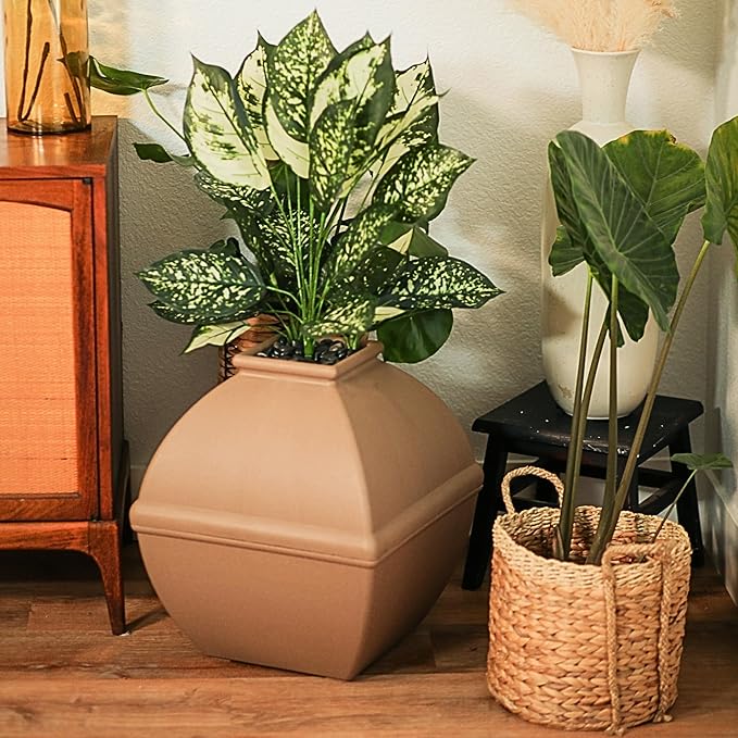 Good Pet Stuff Hidden Litter Box Planter, Decorative Cat Litter Enclosure - Image 14