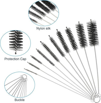 12 Pieces Tube Cleaning Brush Aquarium Filter Nylon Tube Brush Set Flexible - Image 3