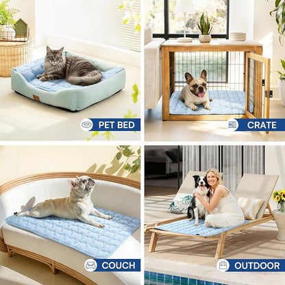 Luciphia Premium Dog Cooling Mat Non-Slip Q-MAX>0.5 Self-Cooling Pad - Image 5