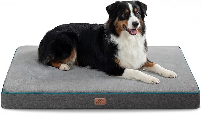 Bedsure Memory Foam Dog Crate Bed by BEDSURE