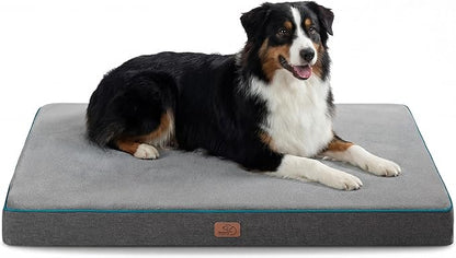 Bedsure Memory Foam Dog Crate Bed by BEDSURE