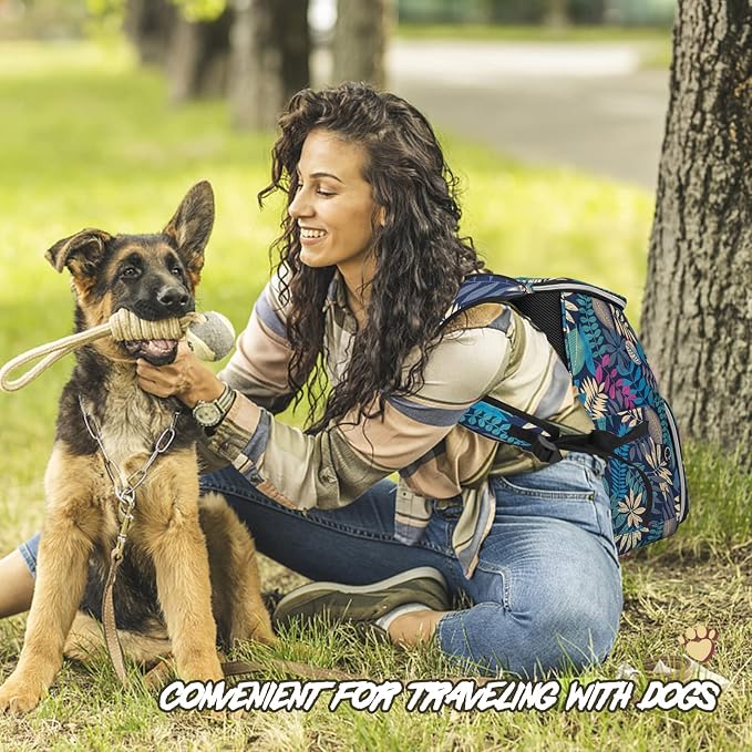 BAGLHER Dog Travel Bag Backpack, Airline Approved Pet Supplies Backpack - Image 7