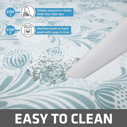 Drymate Cat Litter Box Mat, Litter Trapping Mat, Waterproof, Urine-Proof - Image 5